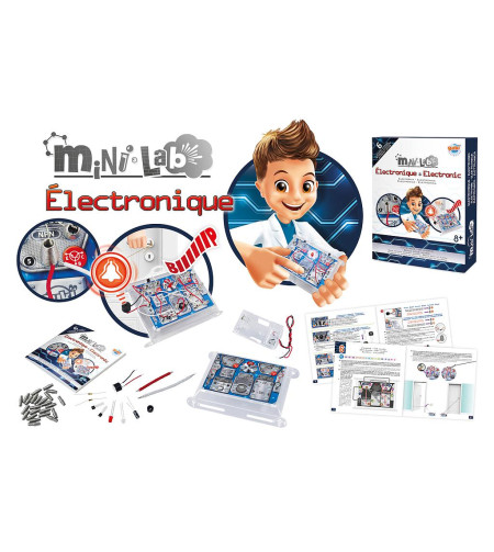 Eksperimentālais komplekts, elektronika, Buki Mini Lab