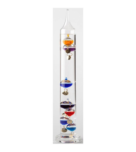 AstroMedia Weather station The Galileo Thermometer