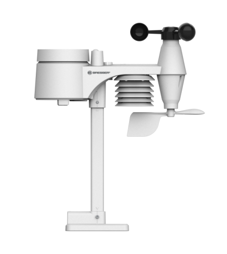 BRESSER WLAN Comfort Weather Center с профессиональным датчиком 7-в-1 и современным цветны