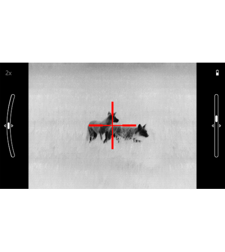 Thermal Rifle Scope MARS LT 2-4x, 19mm, (320x240) 60Hz ATN