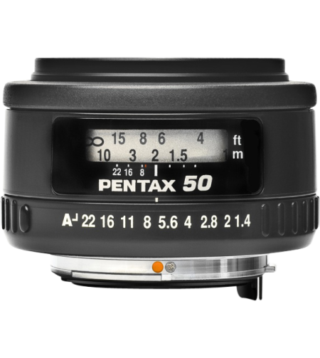 Pentax DSLR Lens 50mm f/1.4 SMC FA