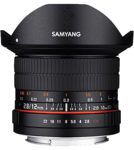 Samyang 12mm f/2.8 ED AS NCS Fish-Eye Canon M