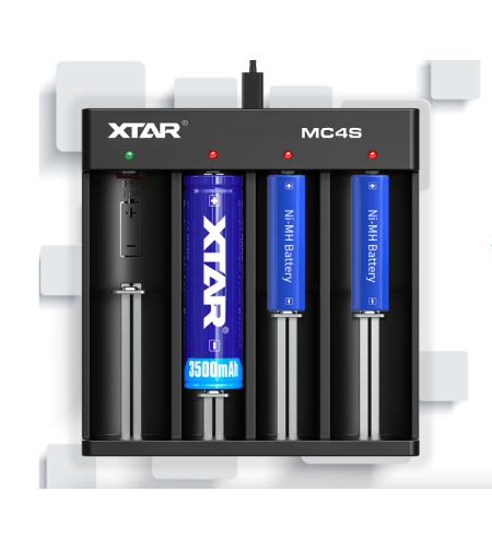 Xtar MC4s Li-Ion akumuliatoriaus įkroviklis