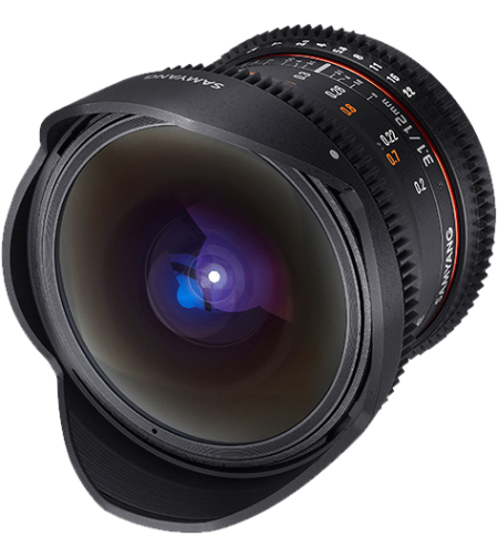 Samyang 12mm T3.1 VDSLR ED AS NCS Fish-Eye Canon M