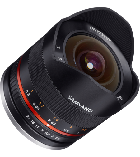 Samyang 8mm f/2.8 UMC Fish-Eye II Canon M (Black)