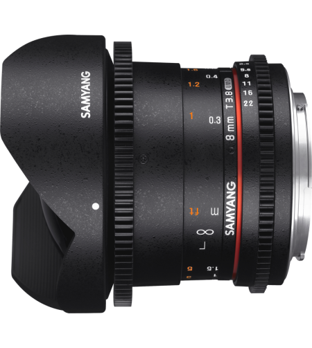 Samyang 8mm T3.8 VDSLR UMC Fish-Eye CS II Canon M