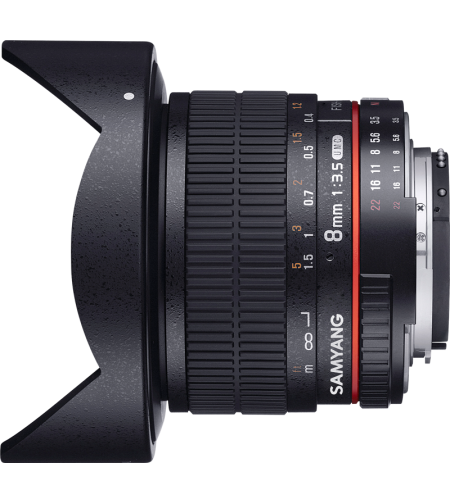 Samyang 8mm f/3.5 UMC Fish-Eye CS II Canon M