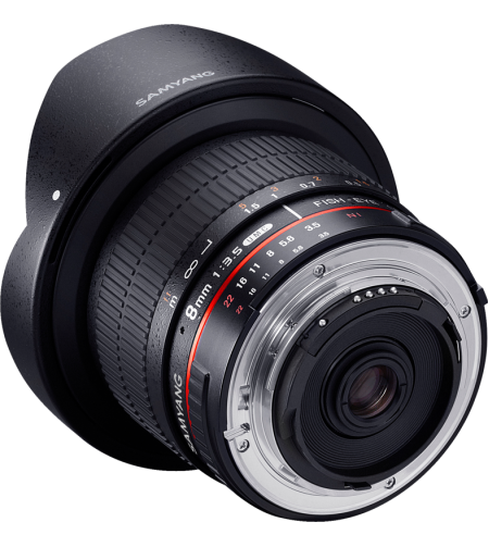 Samyang 8mm f/3.5 UMC Fish-Eye CS II Canon M