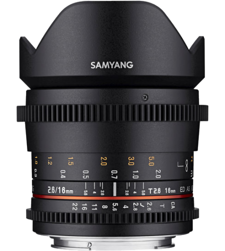 Samyang 16mm T2.6 ED AS UMC Canon EF