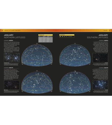 Dorling Kindersley Book The Night Sky Month by Month