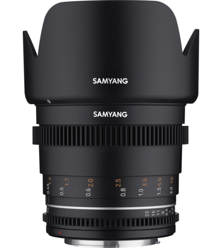 Samyang 50mm T1.5 VDSLR MK2 Canon M