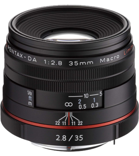 Pentax HD DA 35mm f/2.8 Macro Limited Black