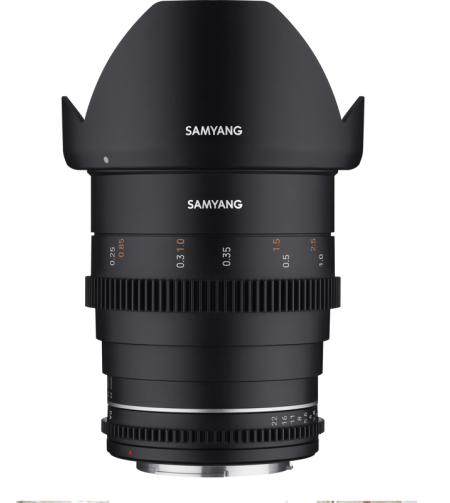 Samyang 24mm T1.5 VDSLR MK2 MFT