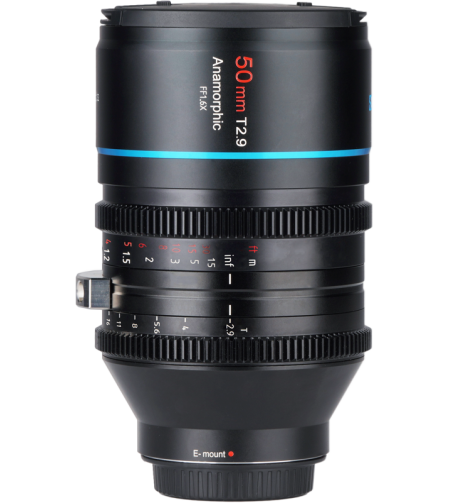 Sirui Anamorphic Lens 1,6x Full Frame 50mm T2.9 E-Mount