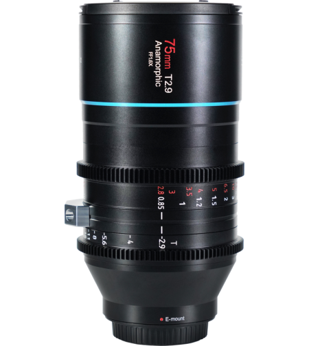 Sirui Anamorphic Lens 1,6x Full Frame 75mm T2.9 E-Mount