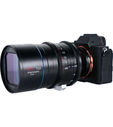 Sirui Anamorphic Lens 1,6x Full Frame 75mm T2.9 E-Mount