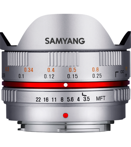 Samyang 7.5mm f/3.5 Fish-Eye MFT (Silver)