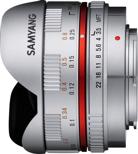 Samyang 7.5mm f/3.5 Fish-Eye MFT (Silver)