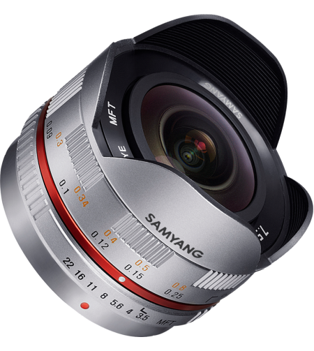 Samyang 7.5mm f/3.5 Fish-Eye MFT (Silver)