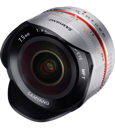 Samyang 7.5mm f/3.5 Fish-Eye MFT (Silver)