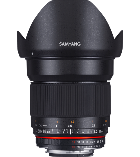 Samyang 16mm f/2.0 ED AS UMC CS Canon EF