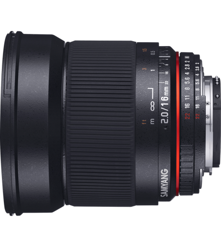 Samyang 16mm f/2.0 ED AS UMC CS Canon EF