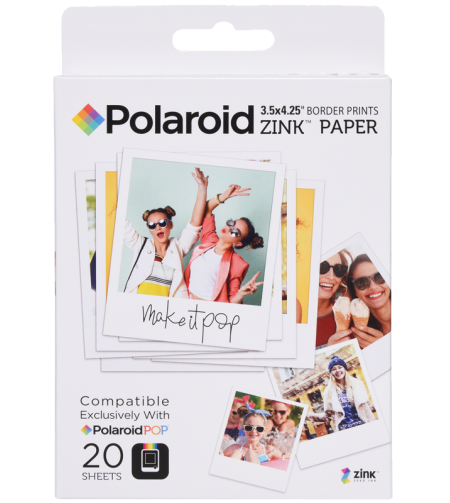 Polaroid Instant Zink Media 3,5x4,25 Pop 20 pack