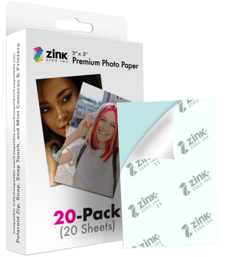 Polaroid Zink Media 2x3'' 20 pack