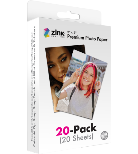 Polaroid Zink Media 2x3'' 20 pack