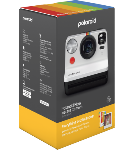 Polaroid Now Gen 2 E-box Black & White