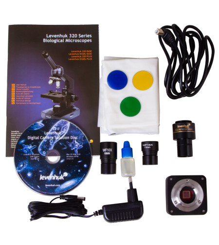 Levenhuk D320L PLUS 3.1M Digital Monocular Microscope