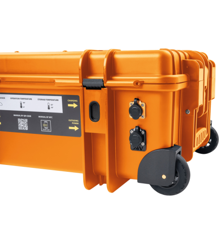 BW Outdoor Cases Energy.case PRO 1500 IP66 (300 Watt), orange