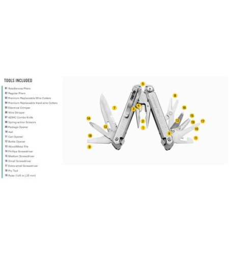 LEATHERMAN FREE P2 multotool