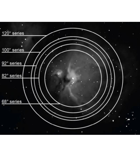 Окуляр EXPLORE SCIENTIFIC 68&deg; Ar 34mm (2")