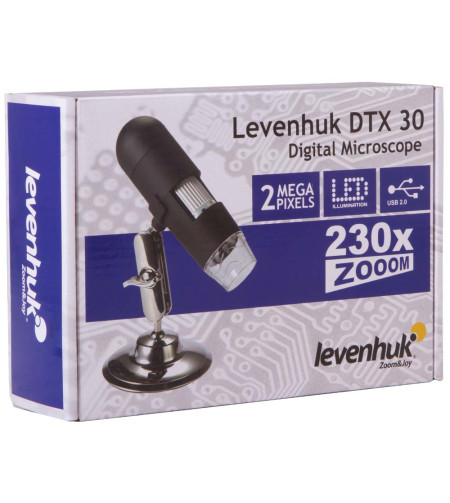 Микроскоп, Компактный Цифровой Levenhuk DTX 30 20x-230x