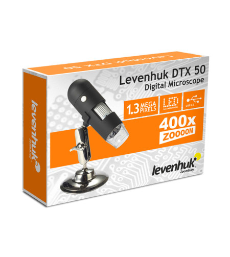 Микроскоп, Компактный Цифровой Levenhuk DTX 50 20x-400x