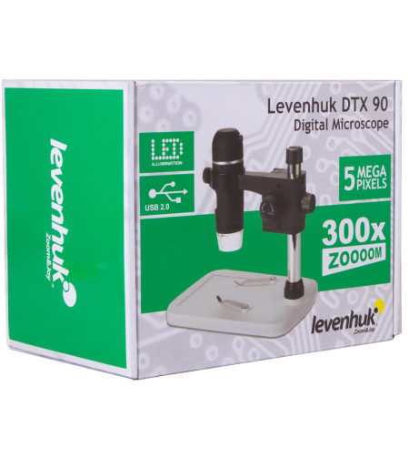 Compact Digital Microscope Levenhuk DTX 90 5Mpx 10x-300x