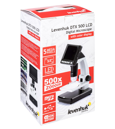 Levenhuk DTX 500 LCD digitaalne mikroskoop