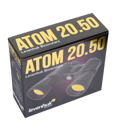 Levenhuk Atom 20x50   Компактный, Влагостойкий  Бинокль с Призмой Порро