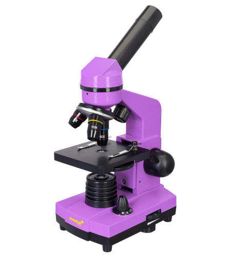 Microscope with Experimental Kit K50 2L Levenhuk Rainbow 40x - 400x Amethyst