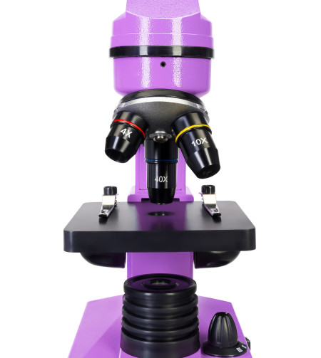 Microscope with Experimental Kit K50 2L Levenhuk Rainbow 40x - 400x Amethyst