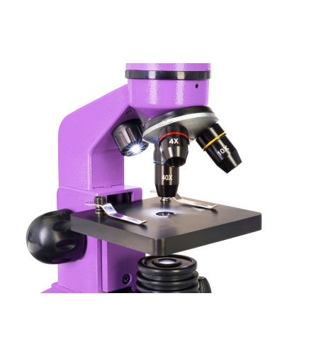 Microscope with Experimental Kit K50 2L Levenhuk Rainbow 40x - 400x Amethyst