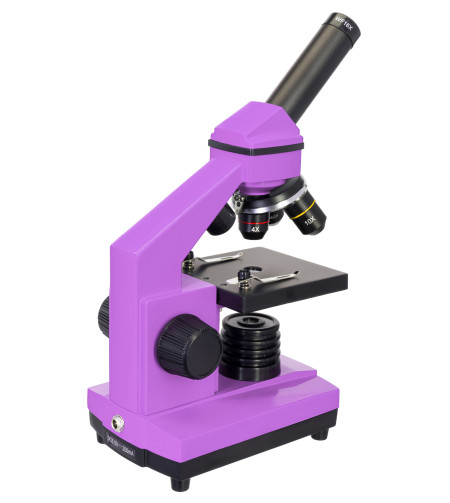 Microscope Levenhuk Rainbow 2L PLUS Amethyst 64x - 640x with experiment kit K50