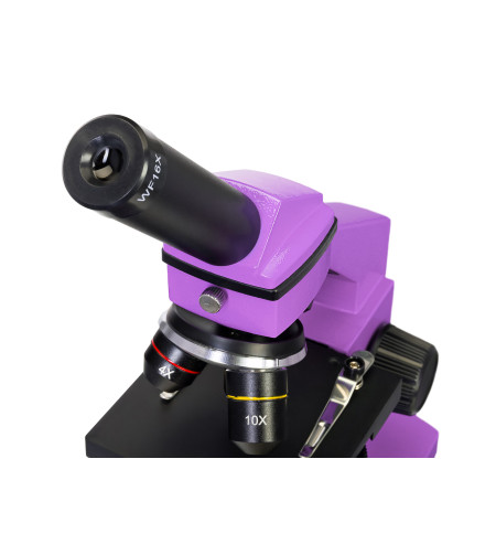 Microscope Levenhuk Rainbow 2L PLUS Amethyst 64x - 640x with experiment kit K50