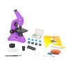 Microscope Levenhuk Rainbow 50L PLUS Amethyst 64x–1280x with experimental kit K50