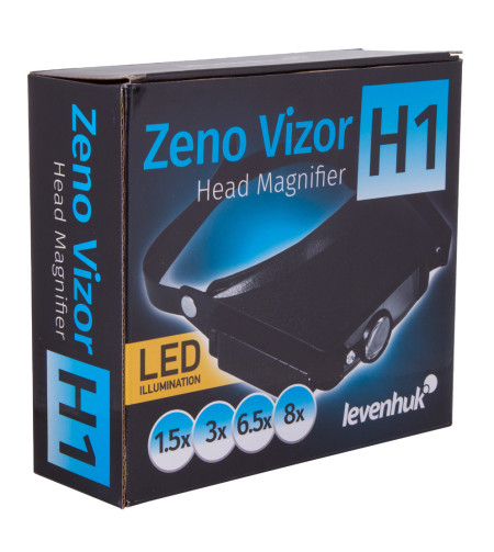 Лупа налобная Levenhuk Zeno Vizor H1 1.5x-8x