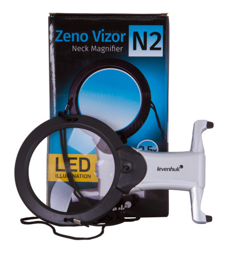 Лупа нашейная Levenhuk Zeno Vizor N2 Levenhuk Zeno Vizor N2 Neck Magnifier 2.5 - 5x