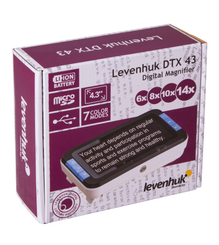 Лупа цифровая Levenhuk DTX 43