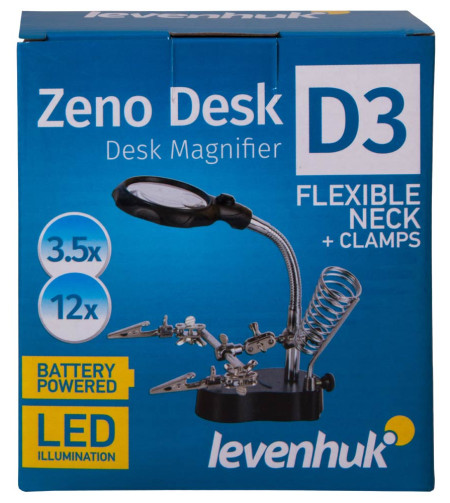 Levenhuk Zeno Desk PLUS D3 Magnifier