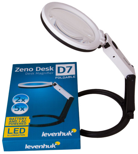 Лупа настольная Levenhuk (Левенгук) Zeno Desk PLUS D7